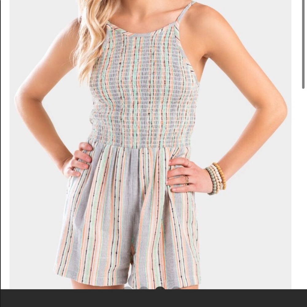 Francesca’s striped romper